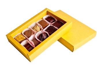 набор шоколадных конфет ручной работы