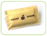 Сахар с логотипом